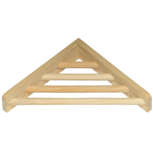 Prevue Wood Corner Shelf - DS