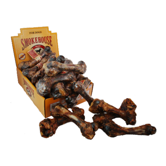 Smokehouse Treats Meaty Pork Bone - 12 Count- DS