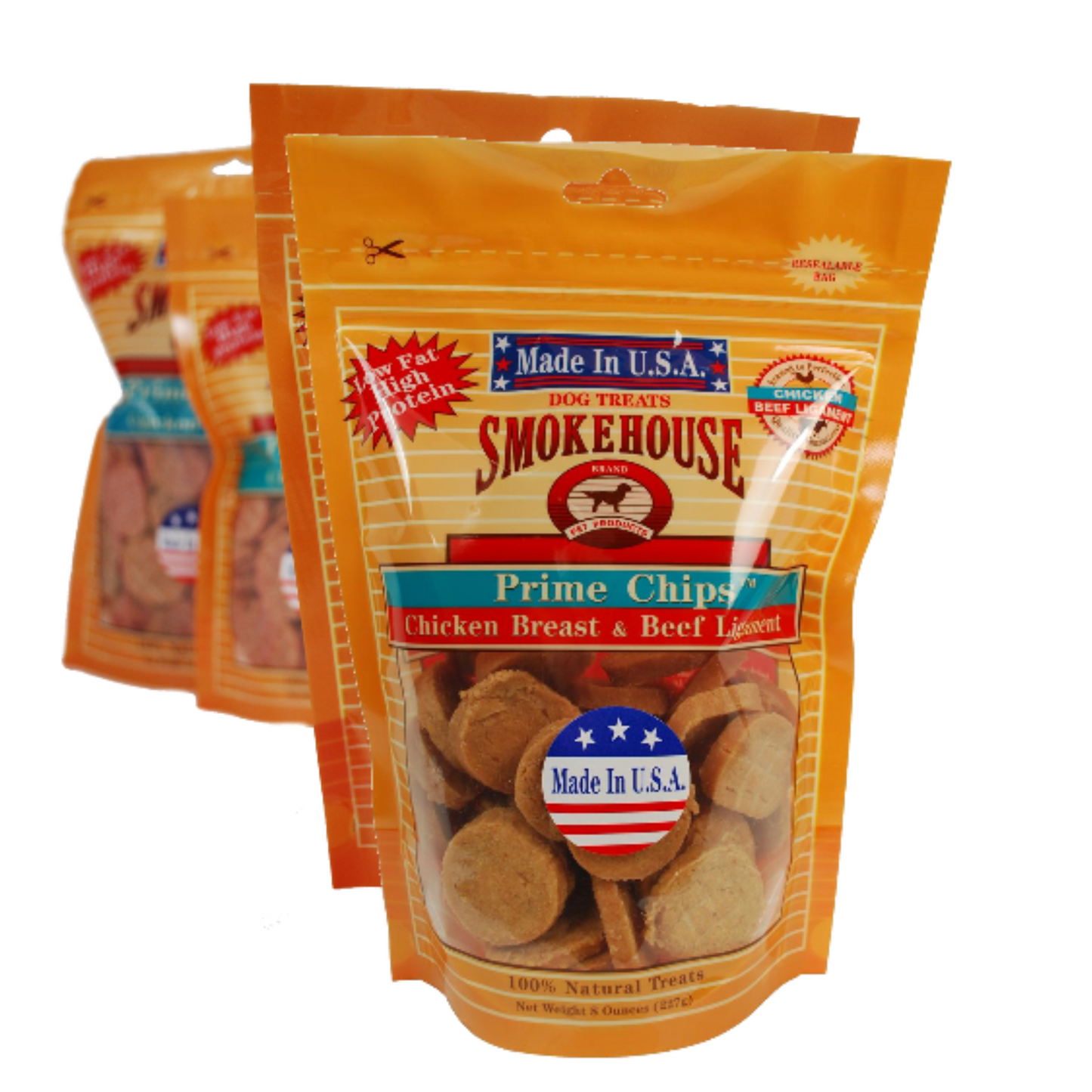 Smokehouse Treats Prime Chicken & Beef Chips-8oz