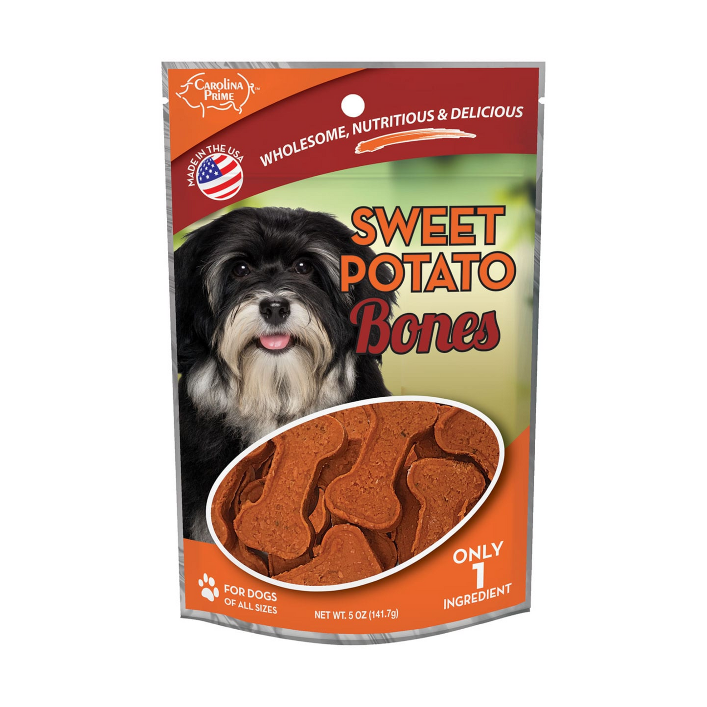 Carolina Prime Sweet Tater Bones Dog Treats - DS