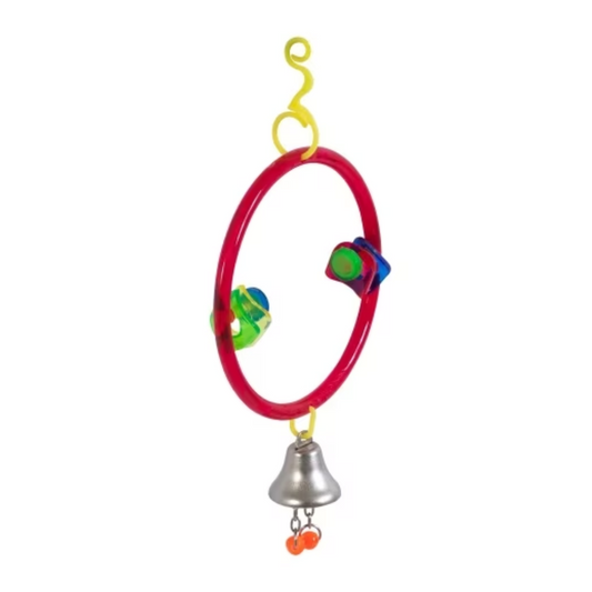 JW Insight Clear Ring Bird Perch