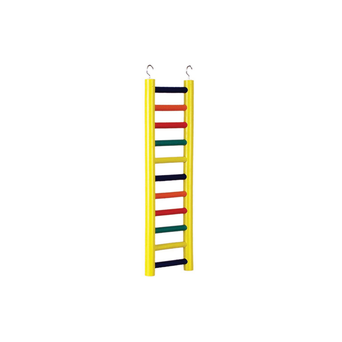 Prevue Carpenter Creations Hardwood Bird Ladder Assorted Colors(11 Rung 18" Long) - DS