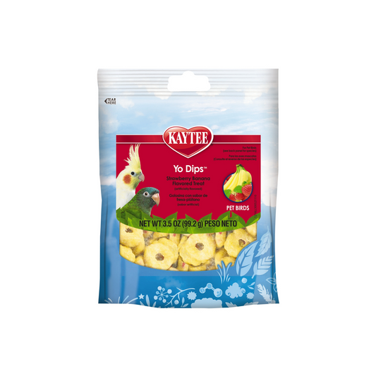 Kaytee Fiesta Yogurt Dipped Treats - Strawberry/Banana - DS