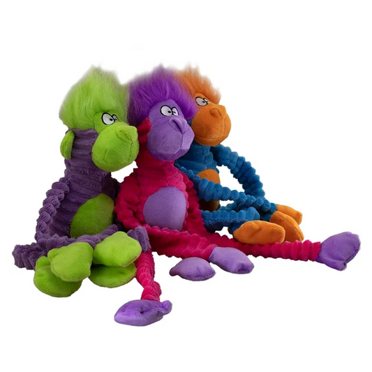 PetSport Tuff Squeak Jungle Monkey Toy- 14"