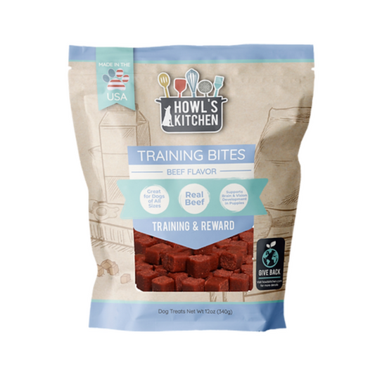 Howl's Kitchen Training Bites Soft Bites - Beef Flavor - DS