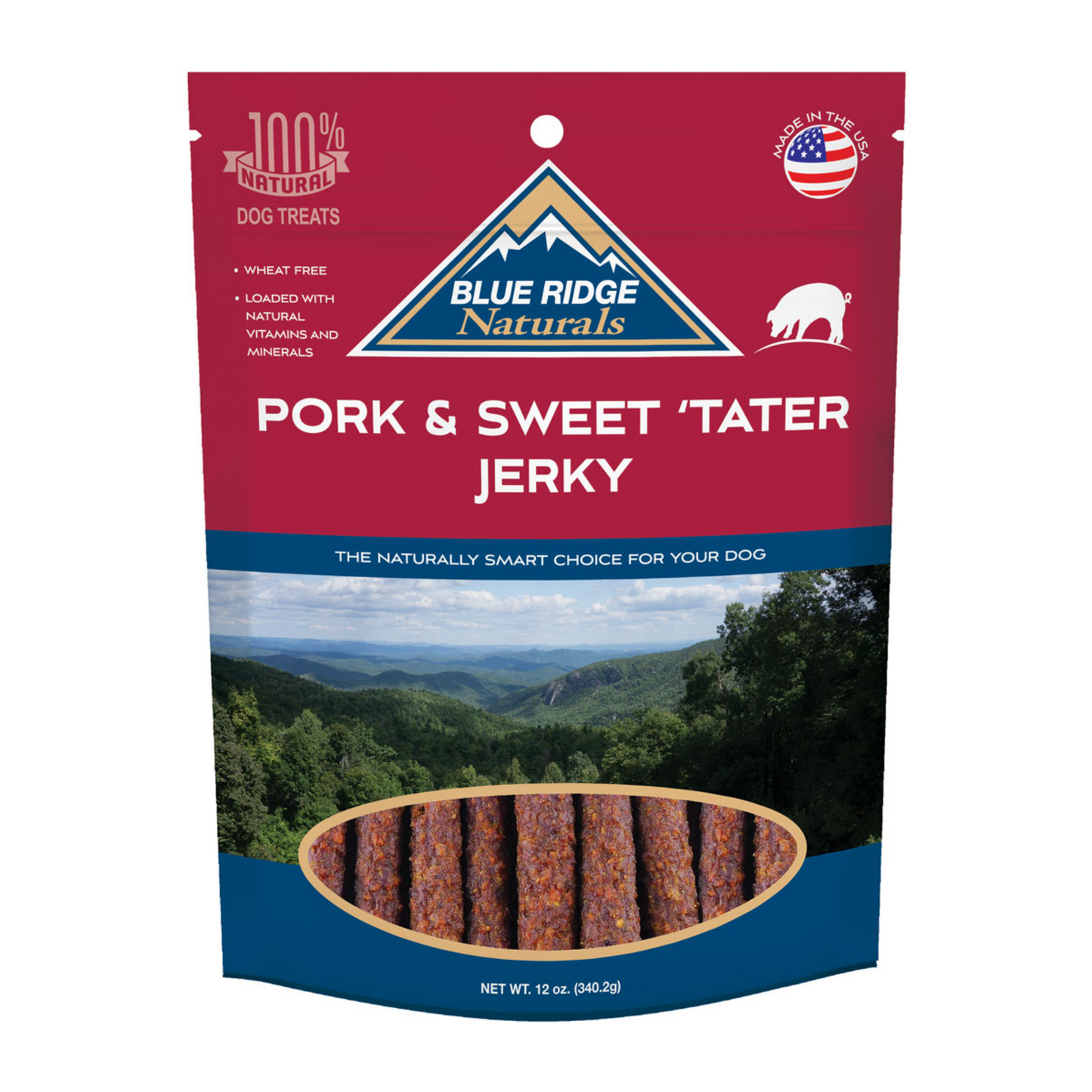 Blue Ridge Naturals Pork & Sweet Tater Jerky - DS