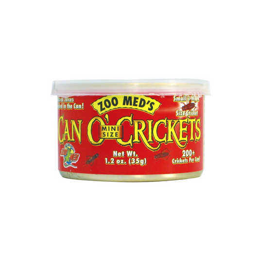 Zoo Med Can O' Mini Sized Crickets - DS