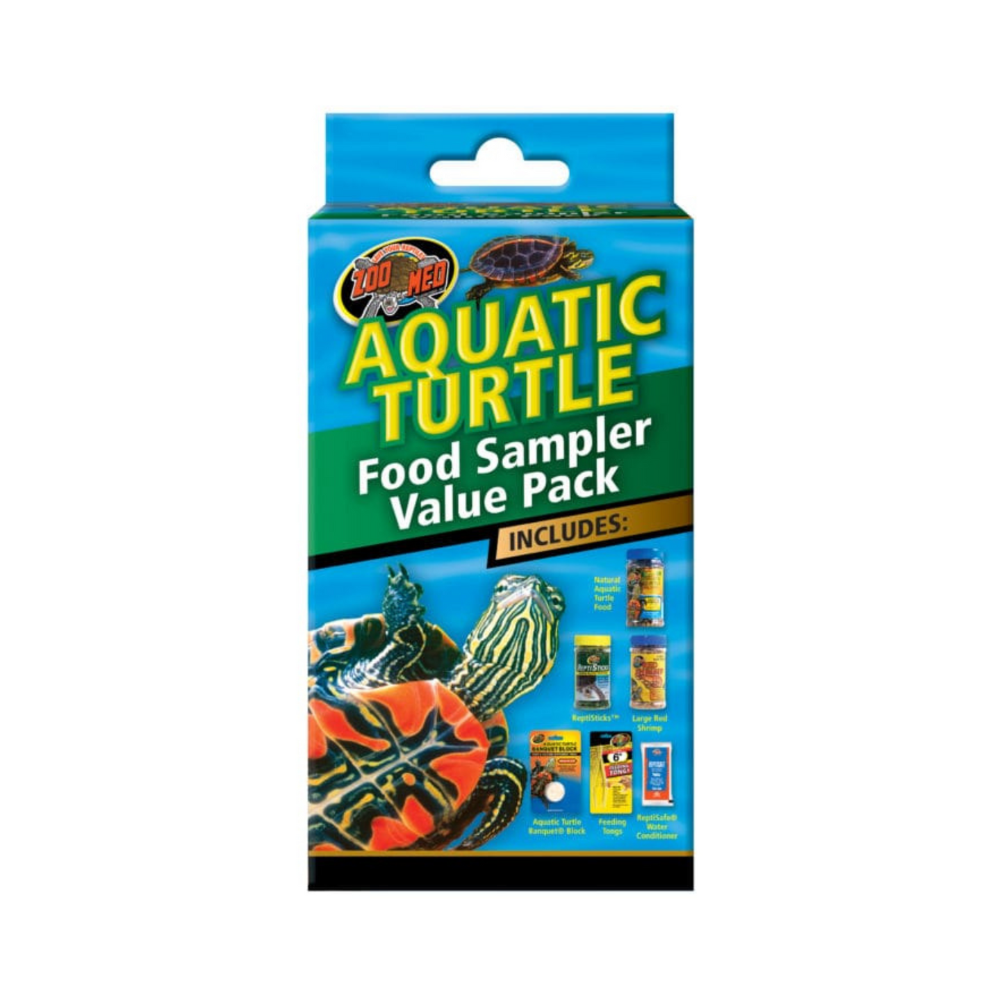 Zoo Med Aquatic Turtle Foods Sampler Value Pack- DS