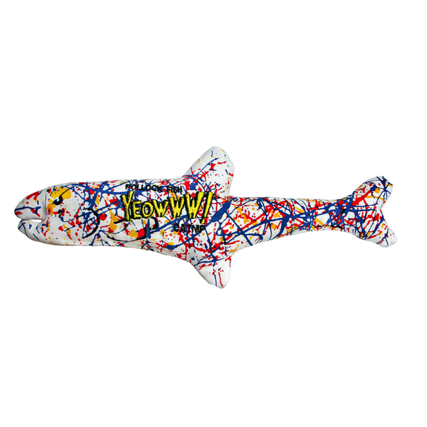 Yeowww Pollock Fish Catnip Toy , 3 Pack