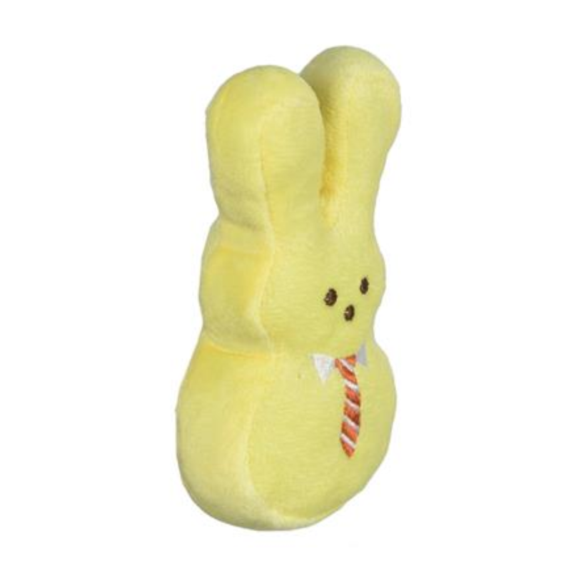 Peeps Plush Bunny Squeaky Toy (Yellow)