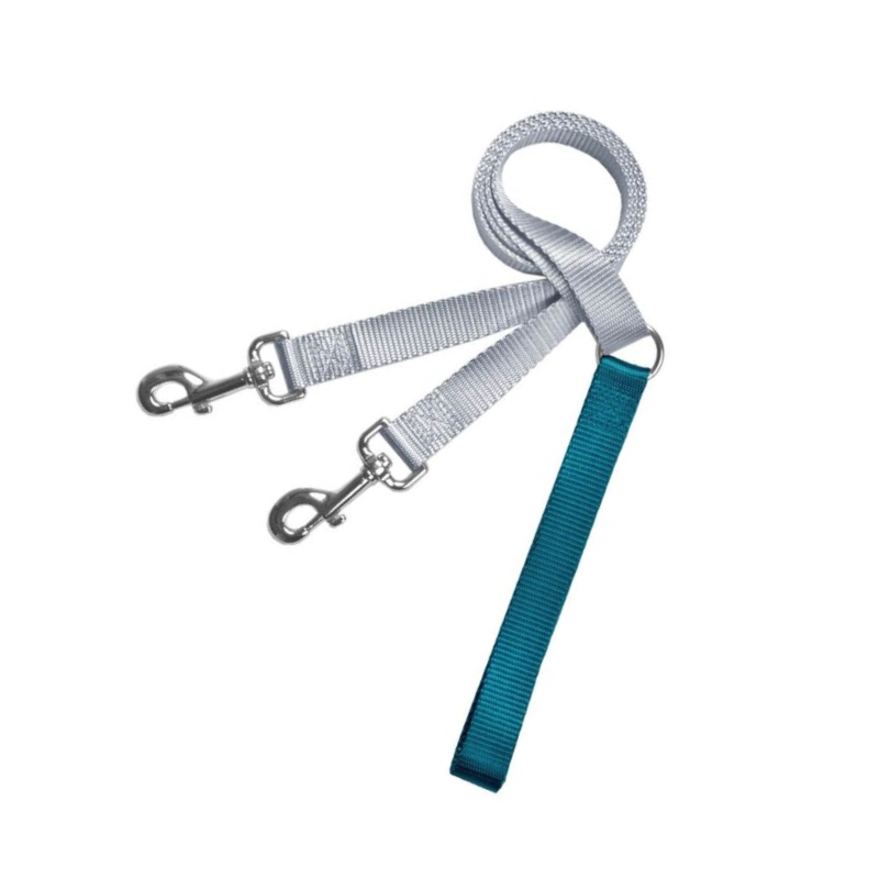 Freedom No Pull 1 Inch Training LEASH ONLY Works with No Pull Harnesses (Teal)