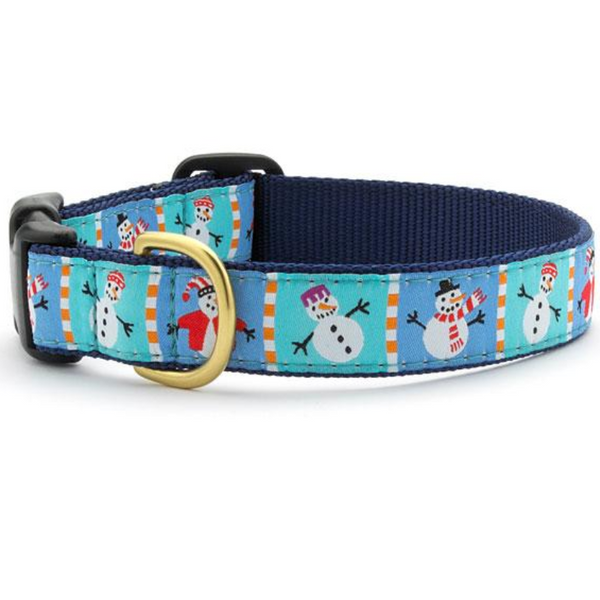 Up Country Snowman Dog Collar X-Large