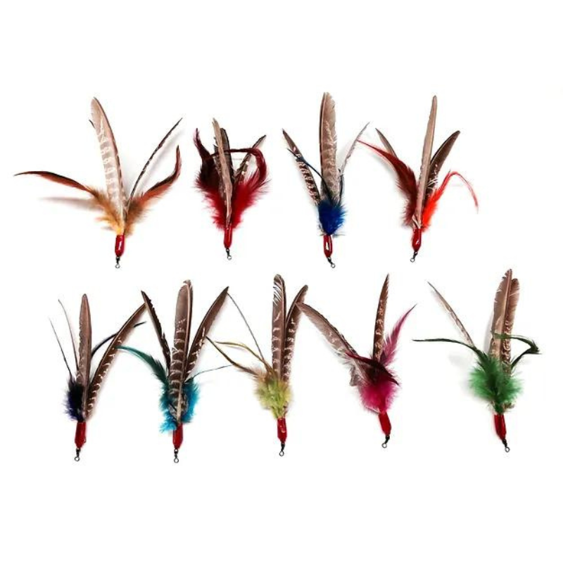 GoCat DaBird SUPER Feather Refill, Assorted Colors, Pack of 3