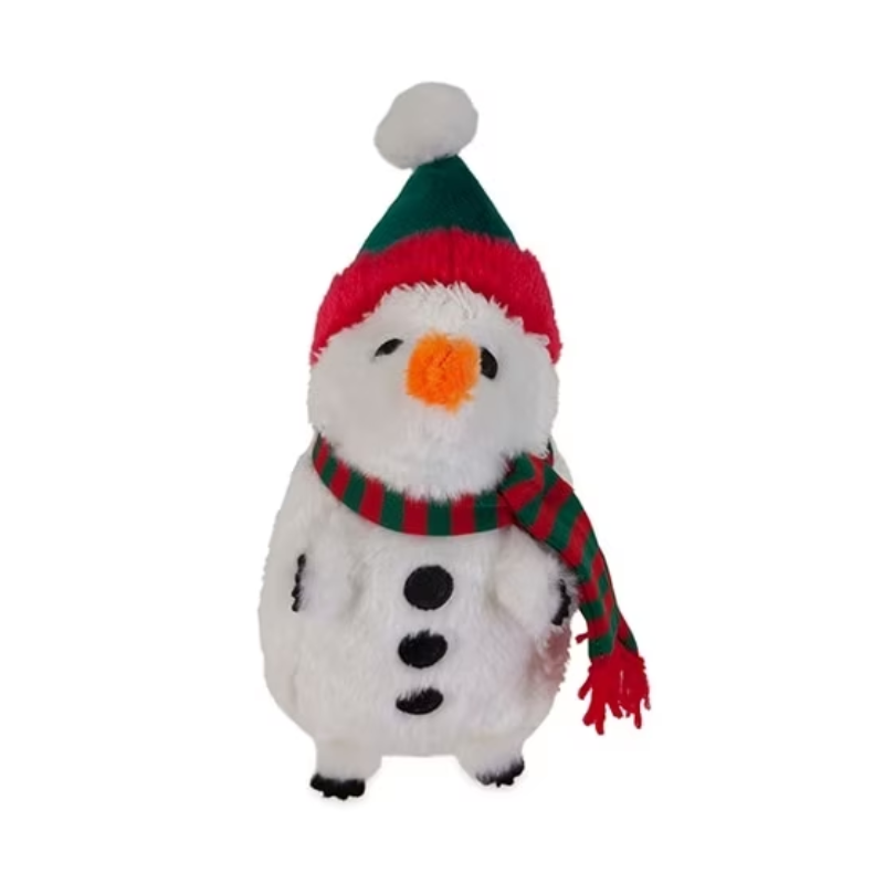 Snowman Heggie Plush Dog Toy