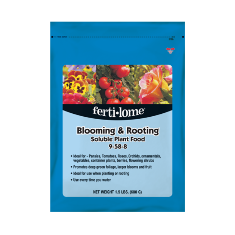 Fertilome Blooming & Rooting Soluble Plant Food 9-59-8, 3 Pounds