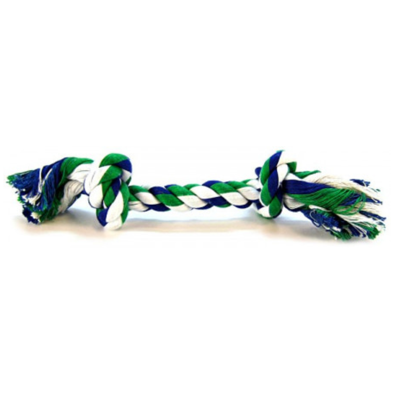 Flossy Chews Colored Rope Bone- Small- 9"