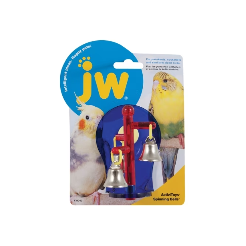 JW Insight Spinning Bells Bird Toy