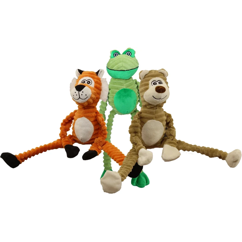 Petsport Critter Tug Dog Toy- Assorted