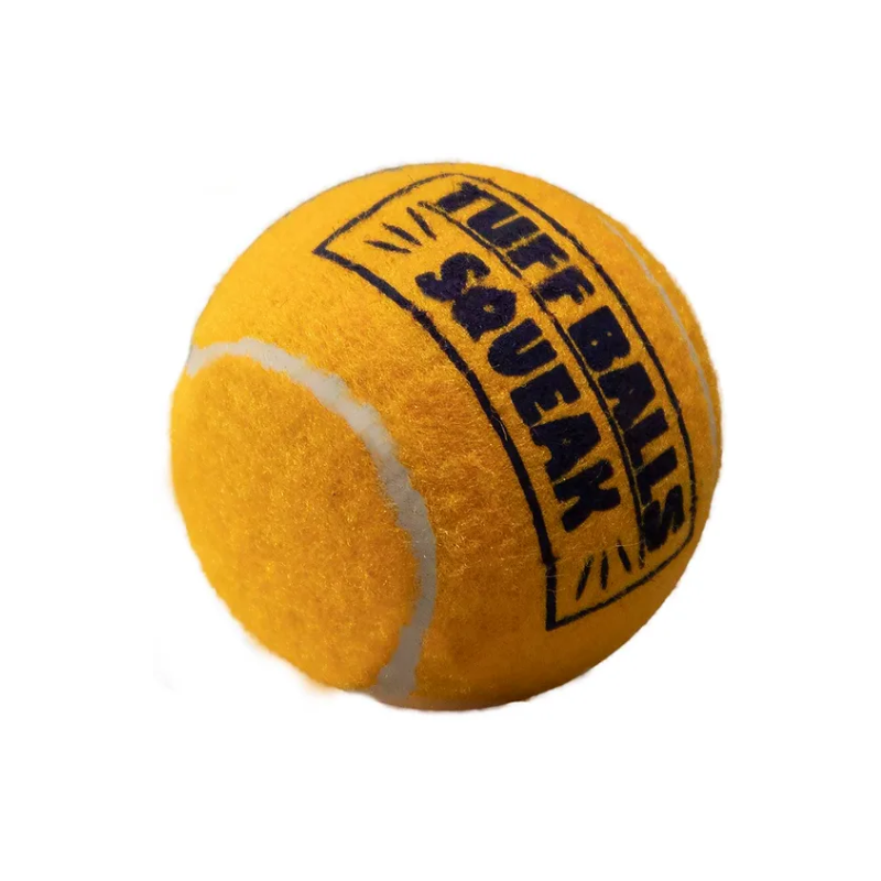 Petsport USA Tuff Ball Squeak Dog Toy - Medium(3 Pack - 2.5")