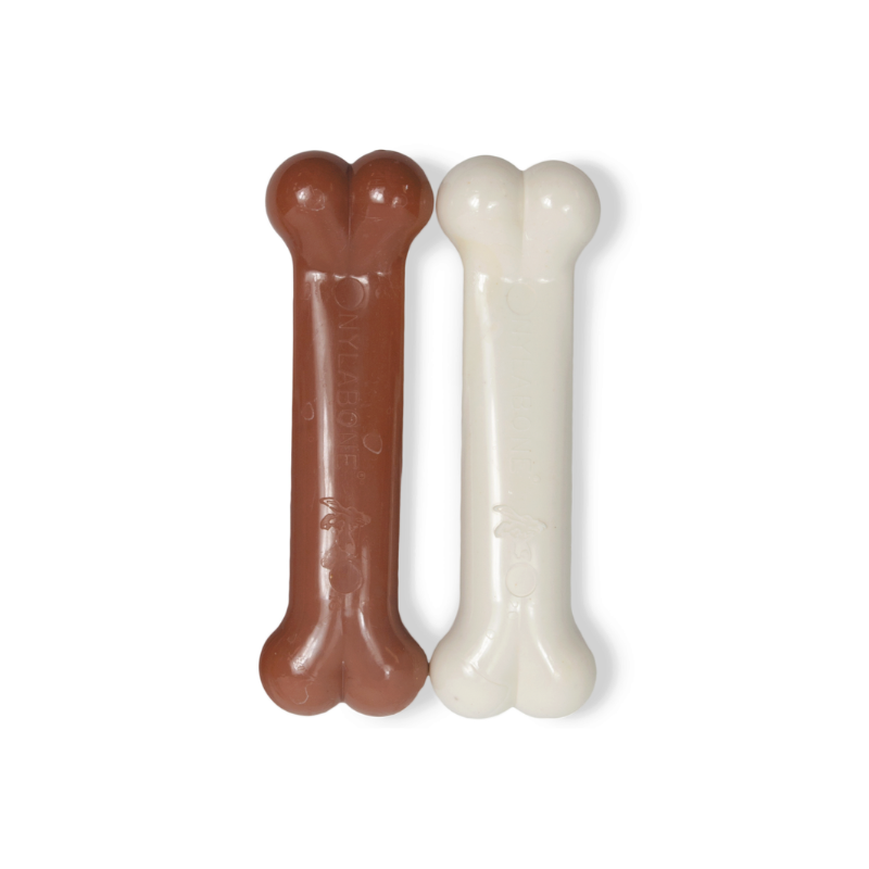 Nylabone Dura Chew Durable Dog Bone - Bacon Flavor