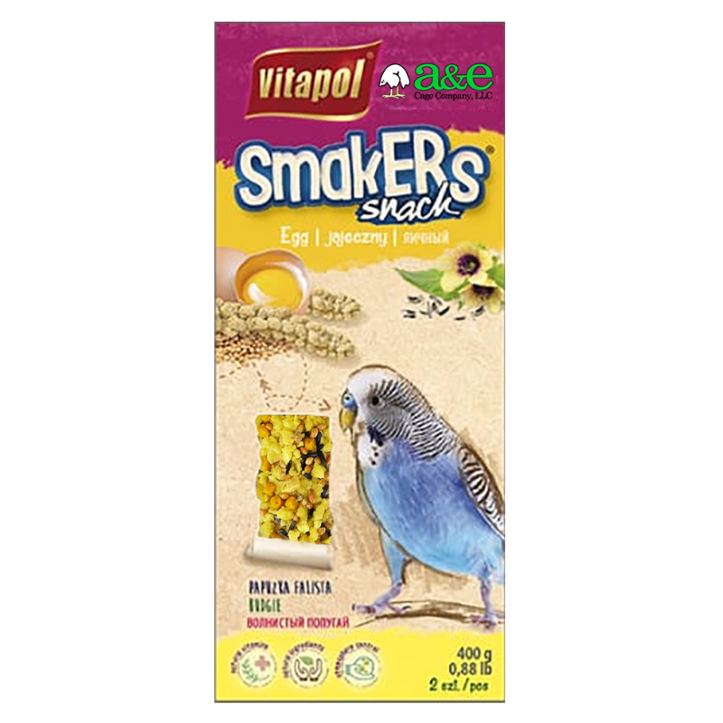 A&E Cage Company Smakers Parakeet Egg Treat Sticks