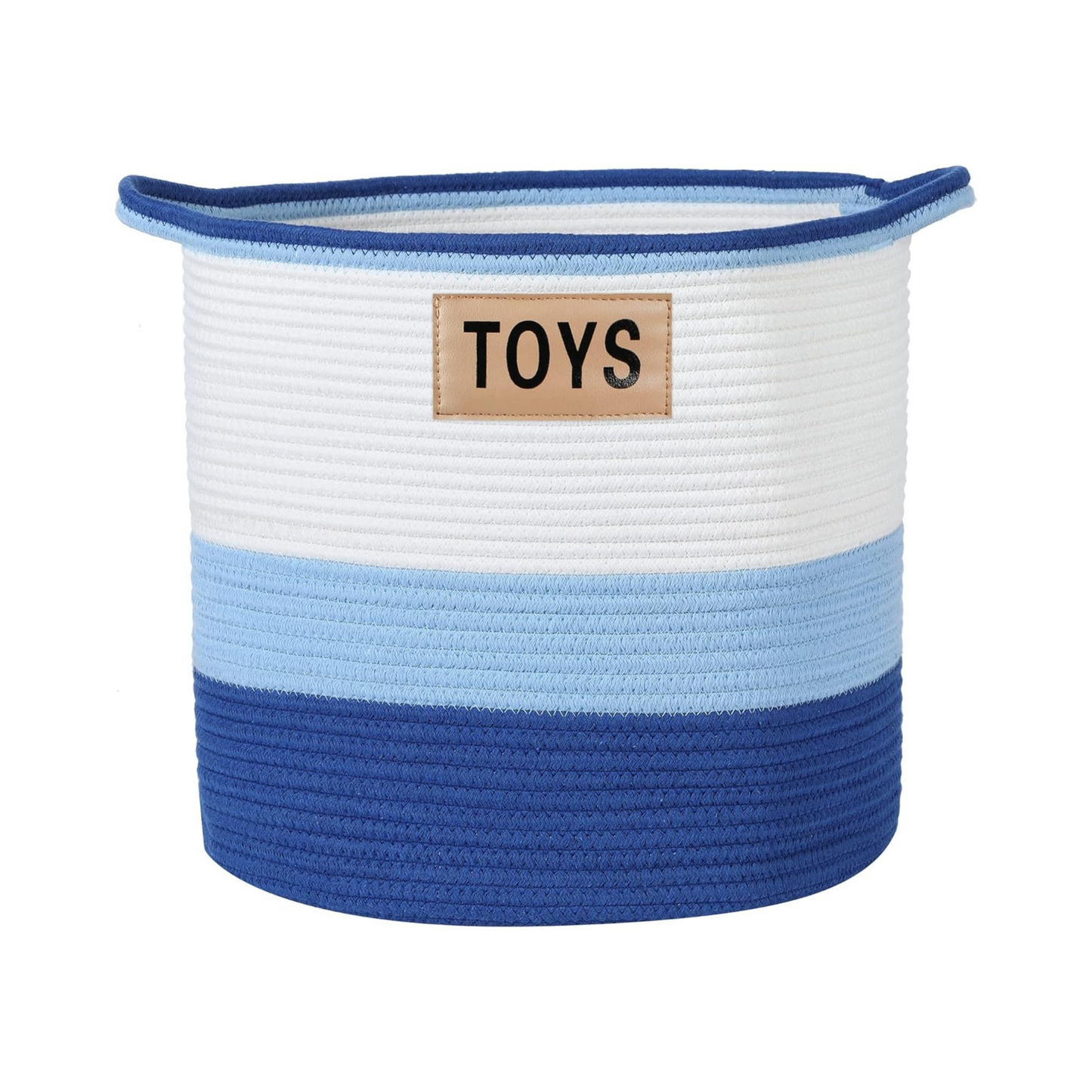 Midlee Blue 3 Tone Toys Basket