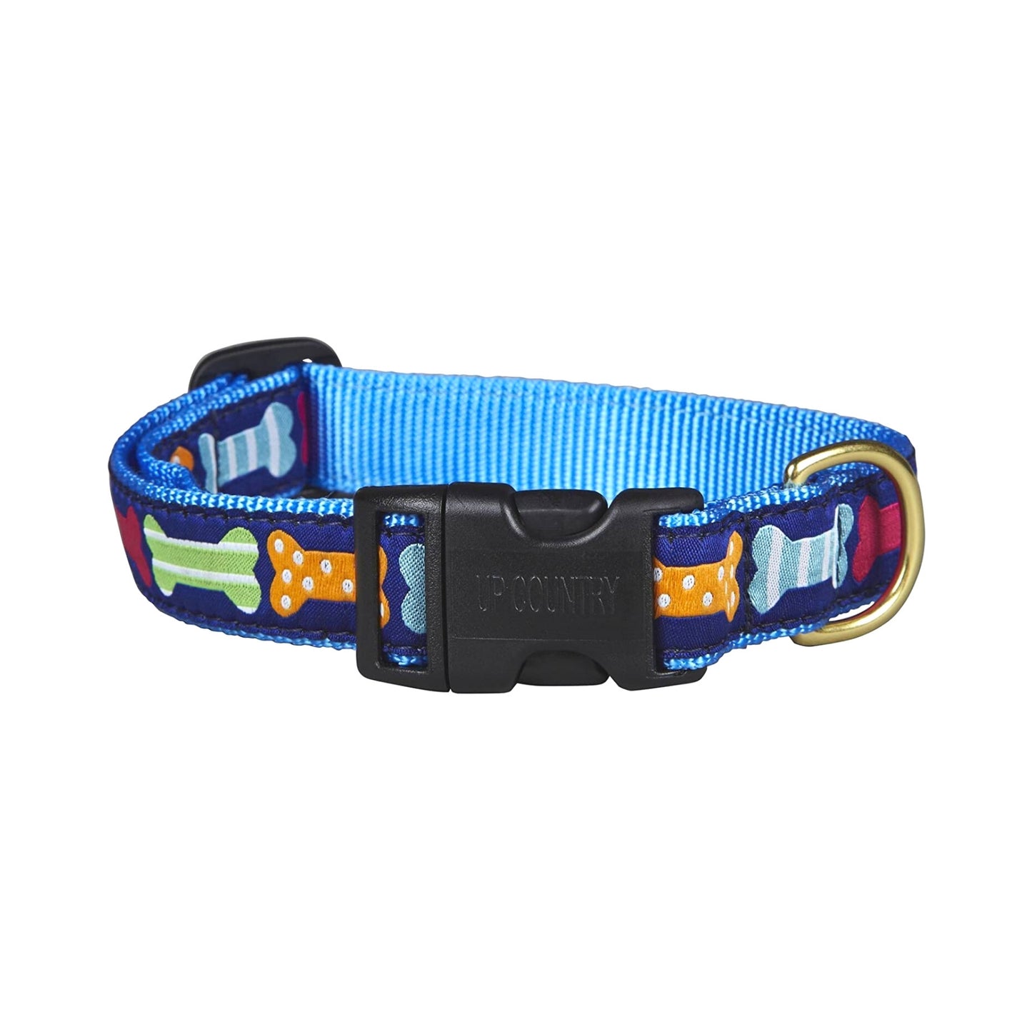 Up Country Big Bones Dog 1 Wide Collar - Medium (12-18)