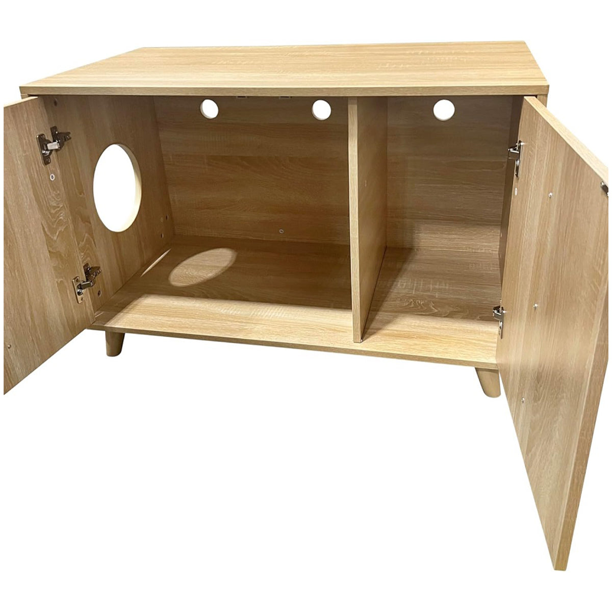 Midlee Dresser Hidden Cat Litter Box Furniture (Large)