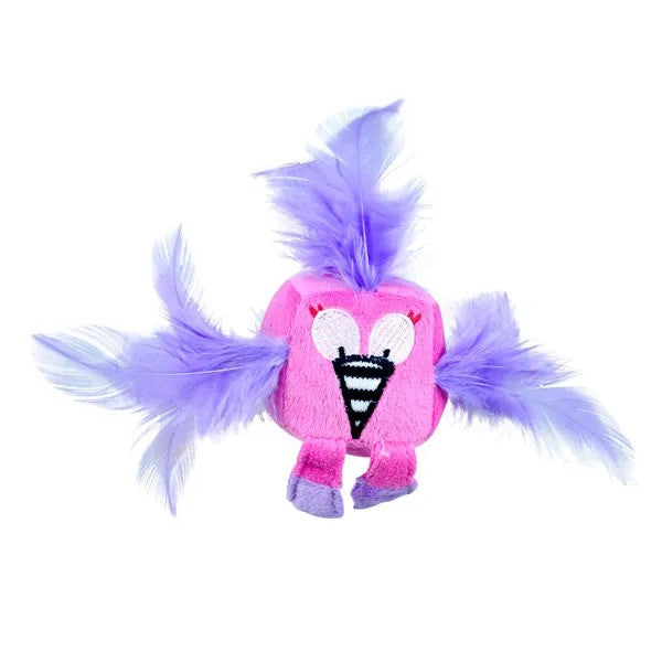 Pet Park Blvd Feathered Flamingo Cat Toy
