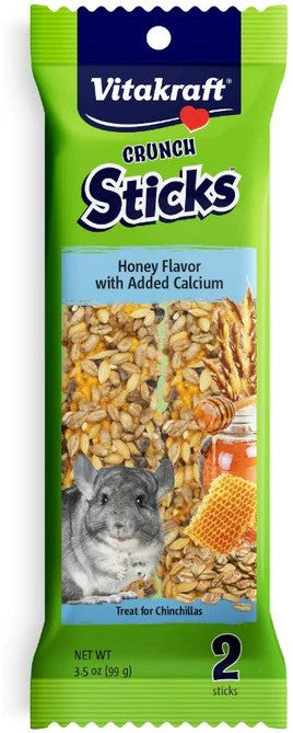 VitaKraft Crunch Sticks with Calcium for Chinchillas - 3.5 oz