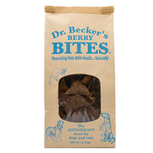 Dr. Becker's Berry Bites Dog and Cat Treats - 5 oz(Berry)