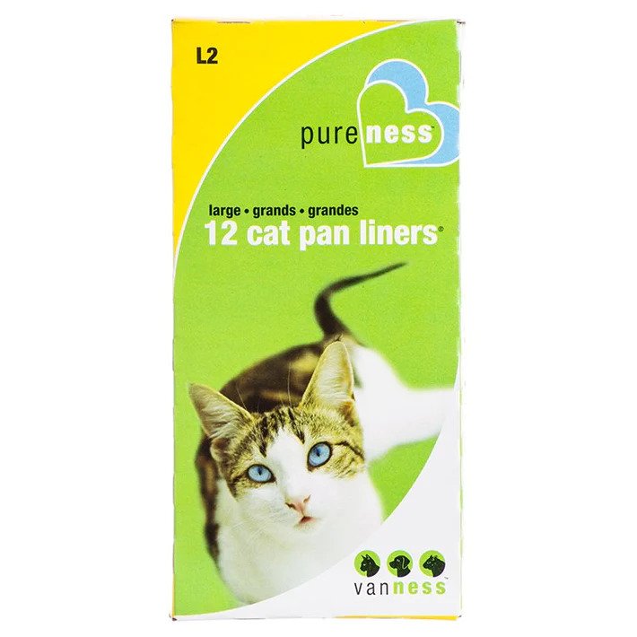 Van Ness 12 Cat Pan Liners- Large