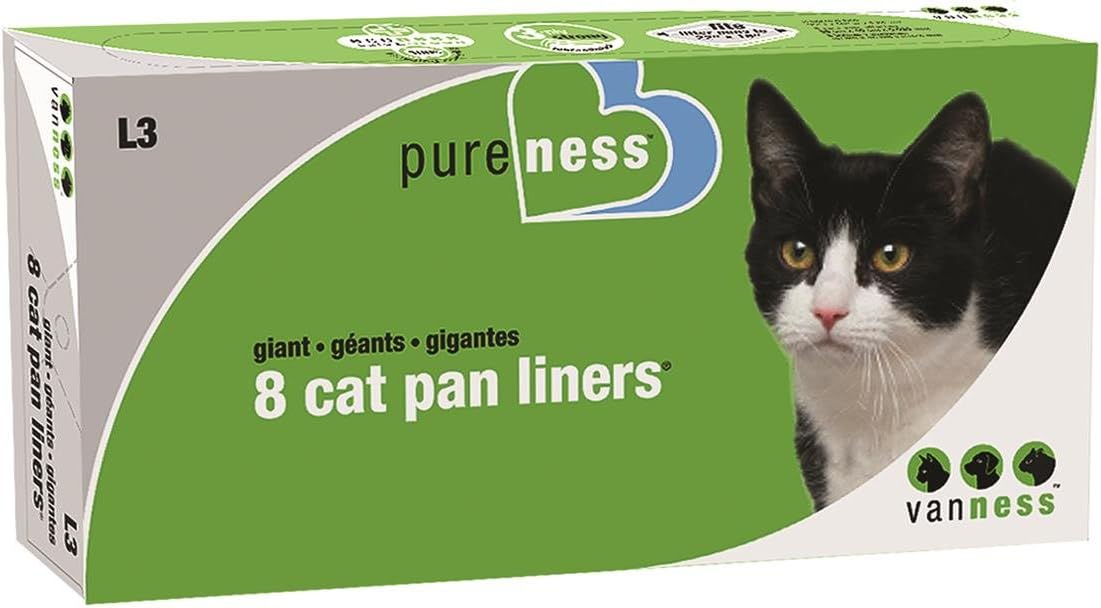 Van Ness 8 Cat Pan Liners- Giant