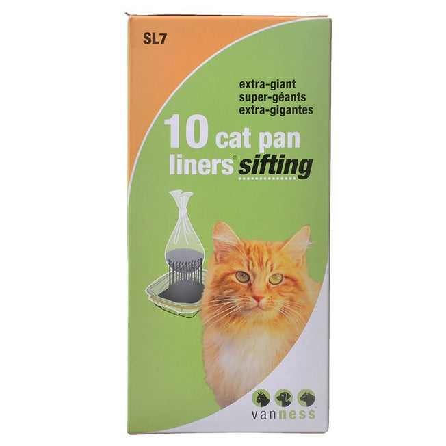 Van Ness PureNess Sifting Cat Pan Liners- Extra Giant- 10 Pack