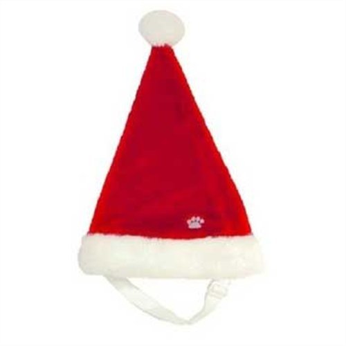 Outward Hound Kyjen  30038 Dog Santa Hat Holiday and Christmas Pet Accessory, Small, Red, Red