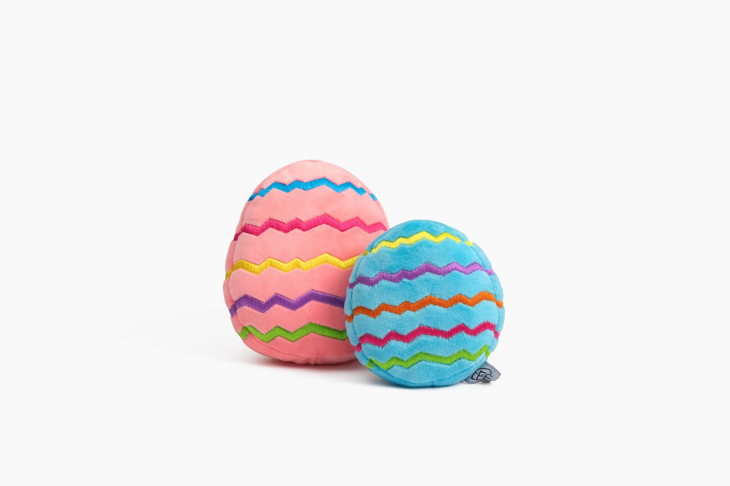 Midlee Easter Egg Plush Dog Toy - Pink