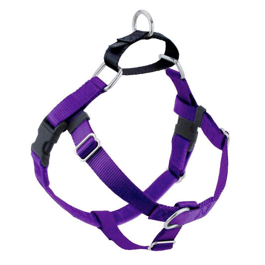 2 Hounds Freedom No-Pull Harness 5/8 Inch Width XSmall Purple