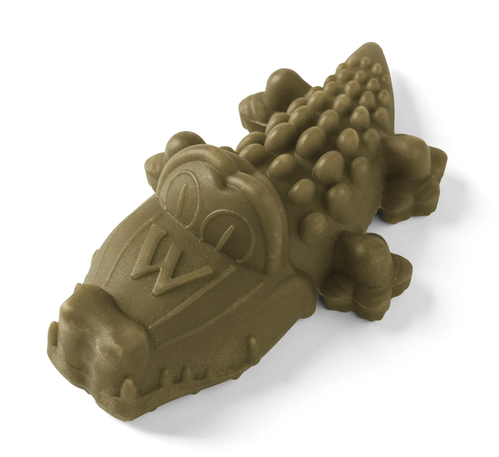 Whimzees Natural Dental Care Alligator Dog Treats - Medium