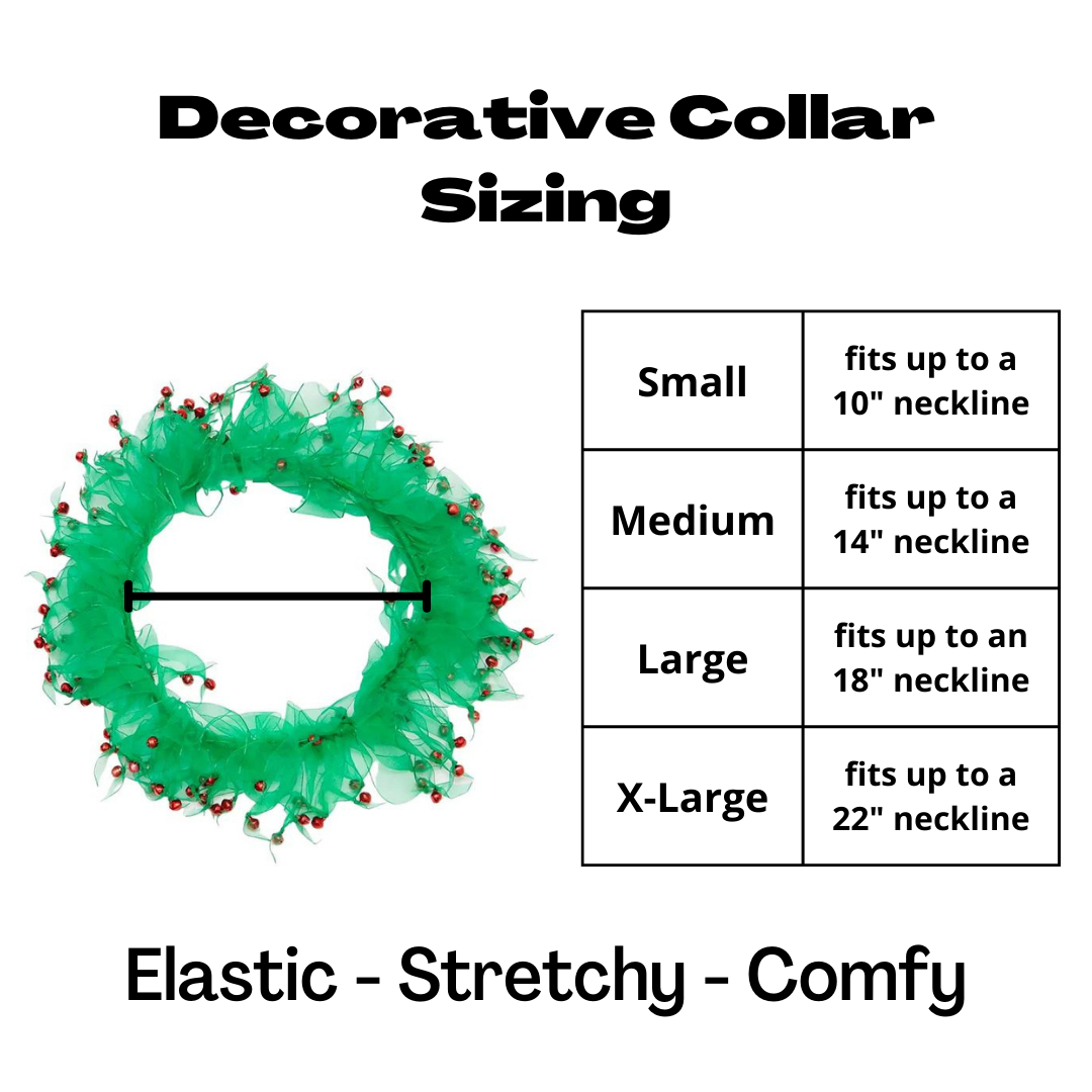 Jingle bell hot sale dog collar large