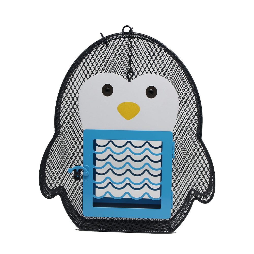 Heath Outdoor Products Penguin Suet and Seed Feeder - Black/White