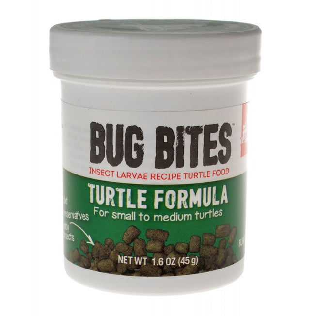 Fluval Bug Bites Turtle Formula Floating Pellets - 1.6oz