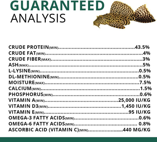 Fluval Bug Bites Algae Crisps for Bottom Feeders - 3.53oz