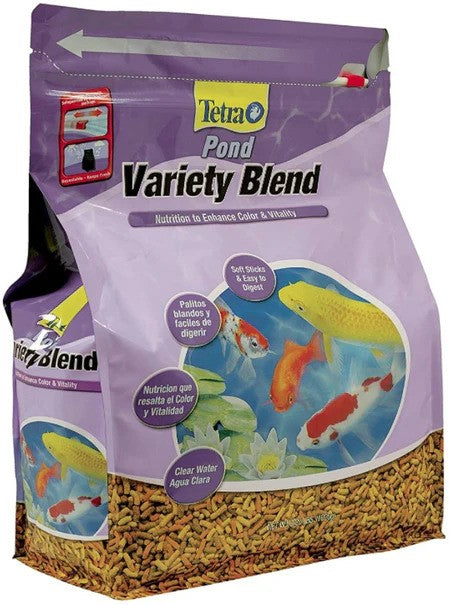 Tetra Pond Variety Blend Fish Food - 2.25 Lbs- DS