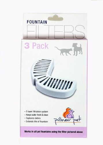 PIONEER PET REPLACEMENT FILTERS 3-PER PACK, (6 PACKS, 18 FILTERS)