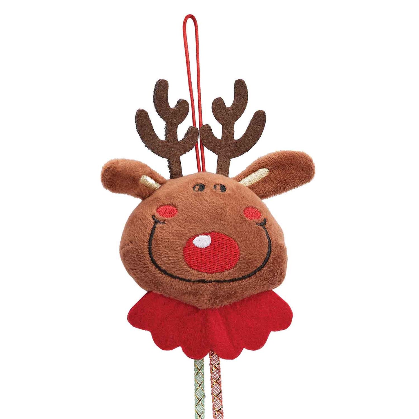 Zanies Reindeer Door Knob Cat Toy - 12"