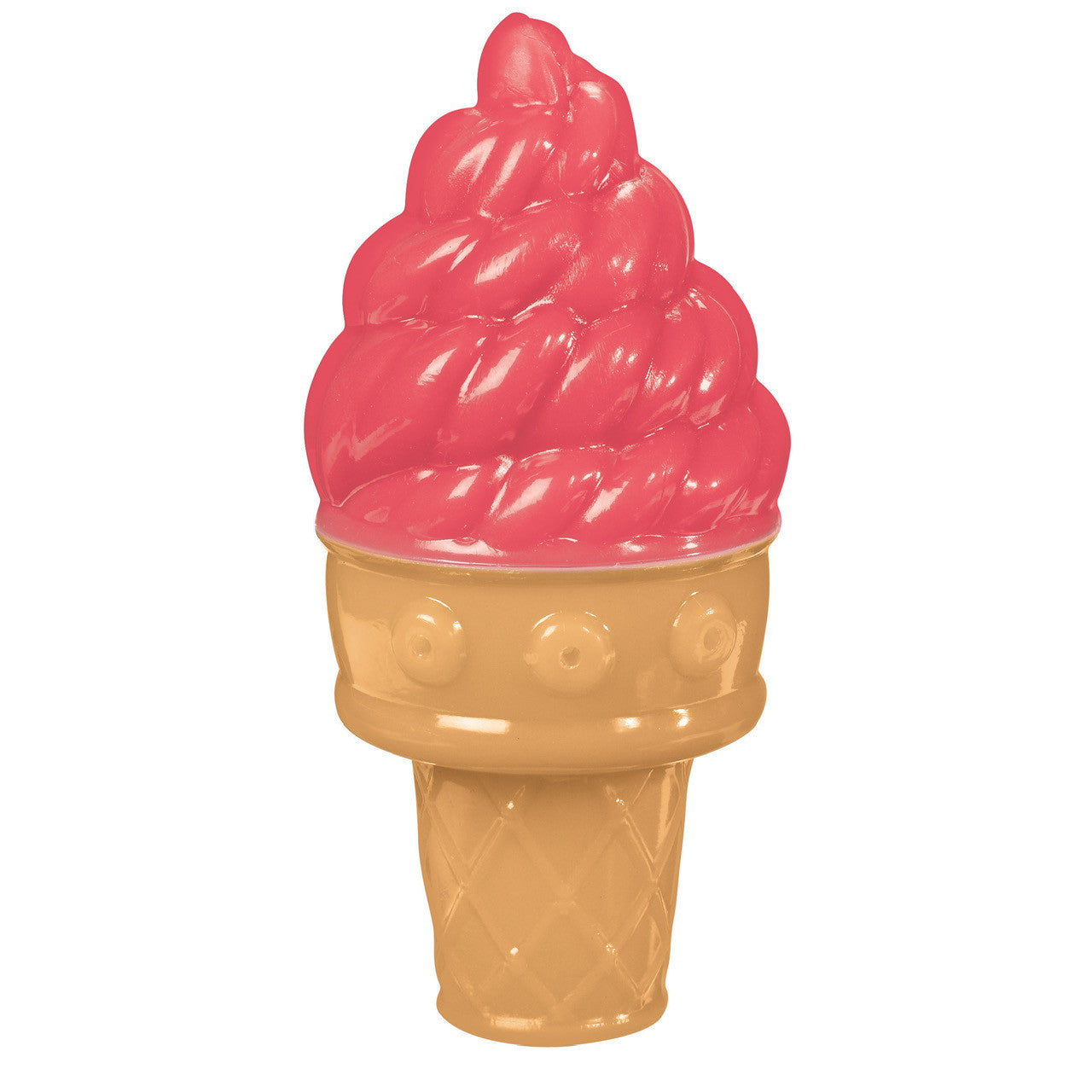 Cool Pup Toy Large Ice Cream Cone - Pink