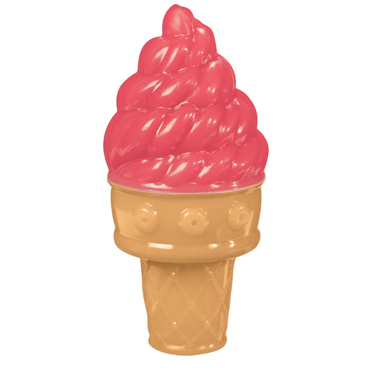 Cool Pup Toy Large Ice Cream Cone - Pink