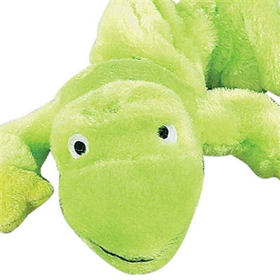 Zanies Plush Bungee Geckos Dog Toy, 16-inch, Bundle of 4 (Blue, Neon Green, Orange, and Purple)