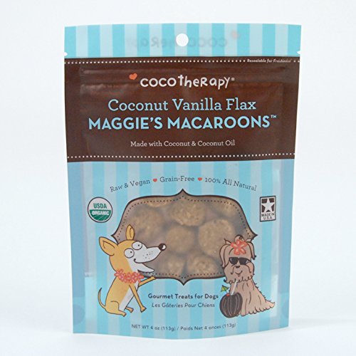 CocoTherapy Maggie's Macaroons Gourmet Treats for Dogs (Variety Pack)