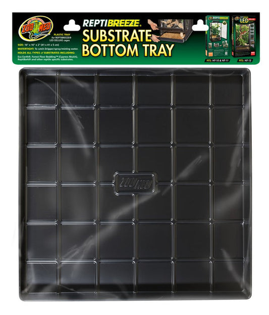 Zoo Med ReptiBreeze Substrate Bottom Tray - 16" x 16"